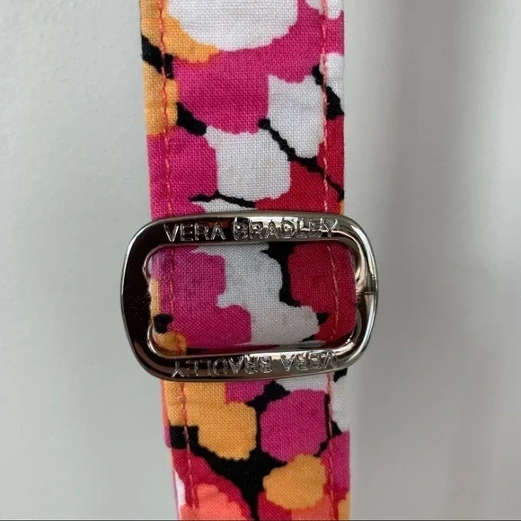 Vera Bradley Crossbody Multi-Zipper Bright Colored Purse - Picture 10 of 13